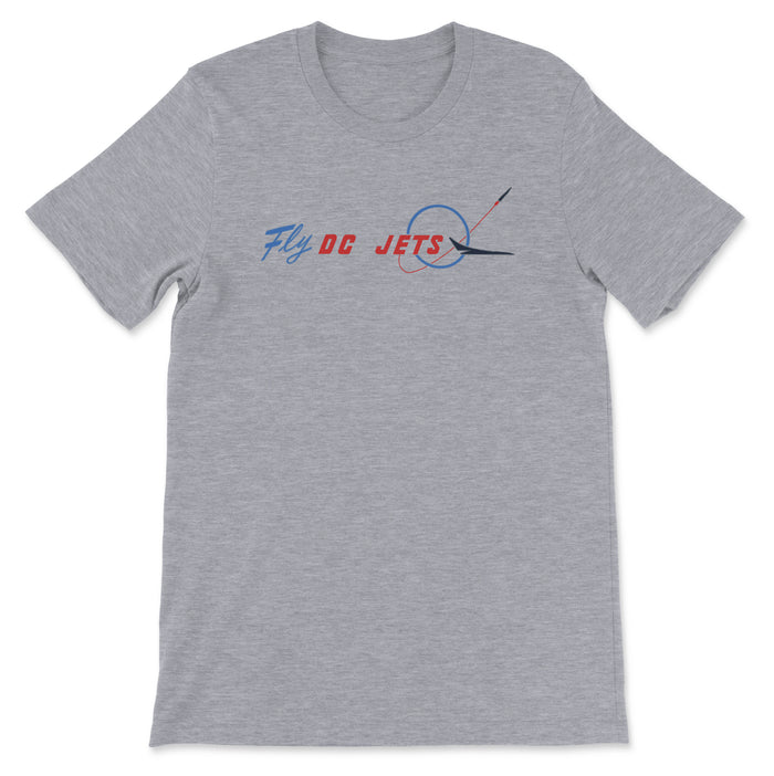 Fly DC Jets Sign Unisex T-Shirt - Athletic Heather