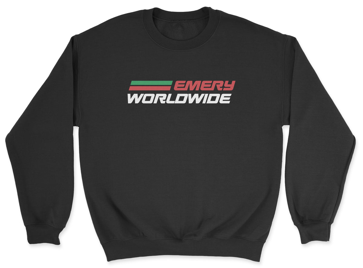 Emery Worldwide Unisex Sweatshirt - Black