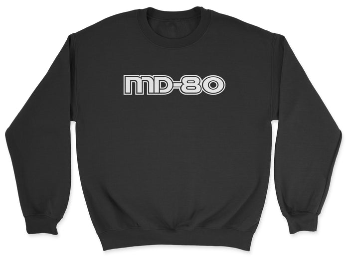 McDonnell Douglas MD-80 Unisex Sweatshirt - Black