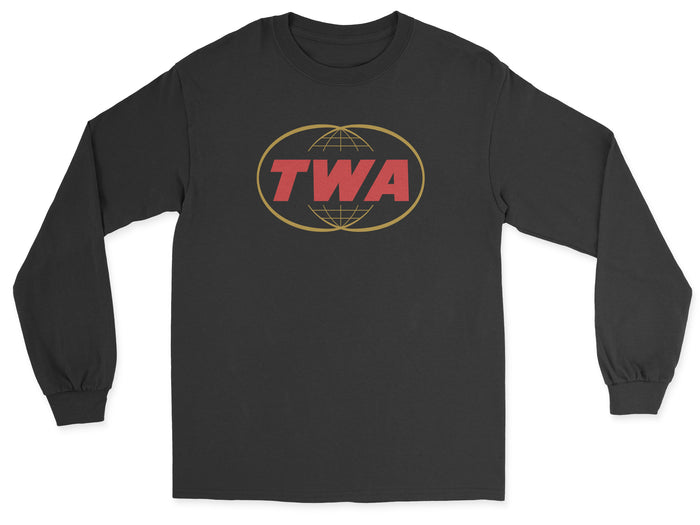 TWA Unisex Long Sleeve T-Shirt - Black
