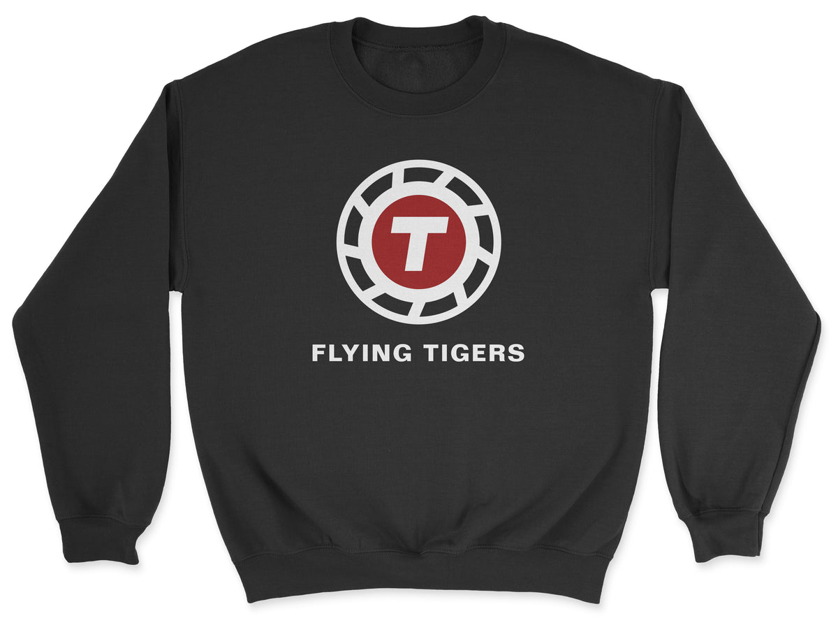 Flying Tigers Unisex Sweatshirt - Black