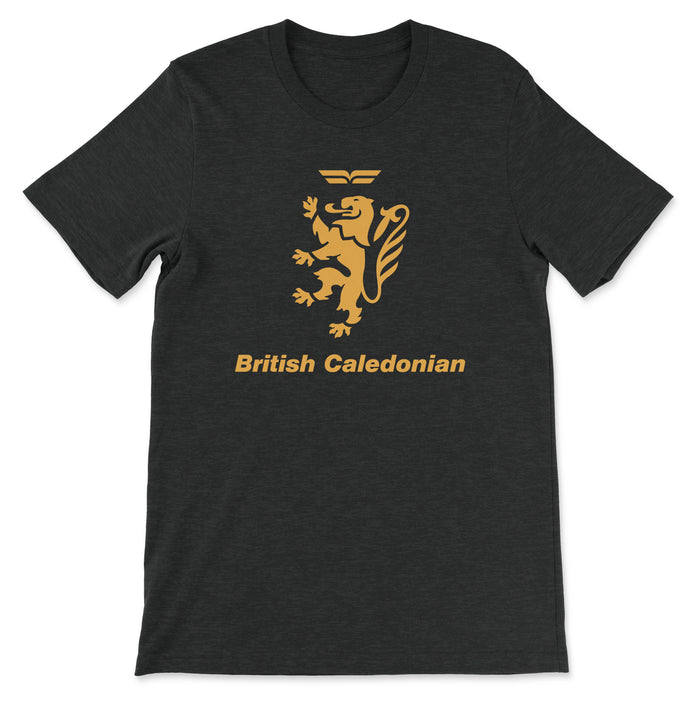 British Caledonian Unisex T-Shirt - Black Heather