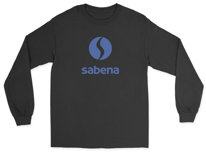 Sabena Unisex Long Sleeve T-Shirt - Black