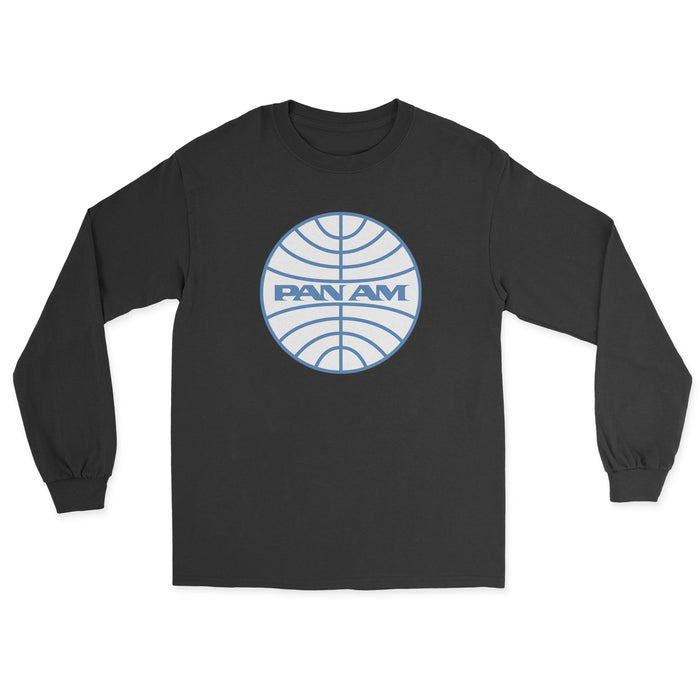 Pan Am Unisex Long Sleeve T-Shirt - Black