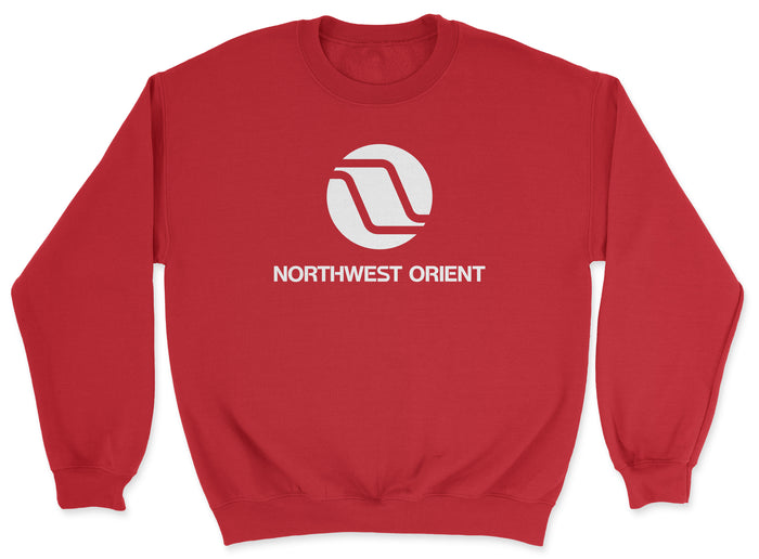 Northwest Orient Airlines Unisex Sweatshirt - Red