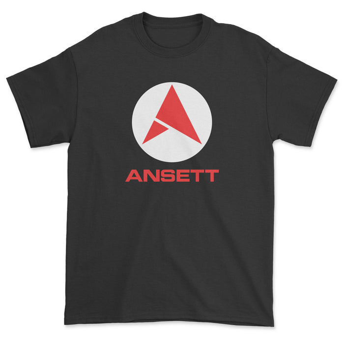 Ansett Australia Unisex T-Shirt - Black
